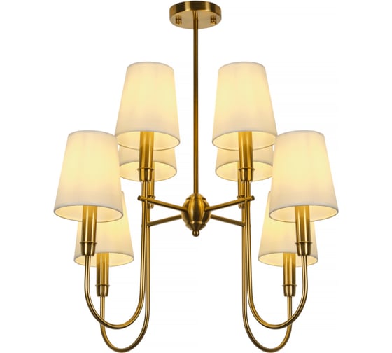 Потолочная люстра на штанге MyFar Gabriel MR2430-8P
