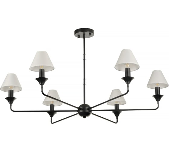 Потолочная люстра на штанге MyFar Leon MR2400-6C