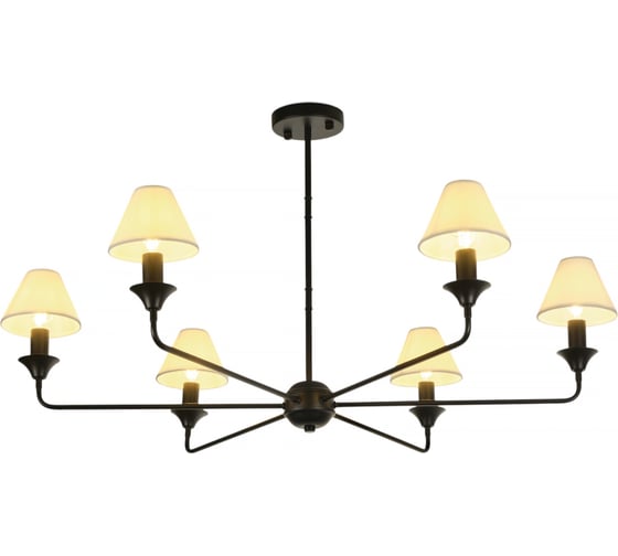 Потолочная люстра на штанге MyFar Leon MR2400-6C