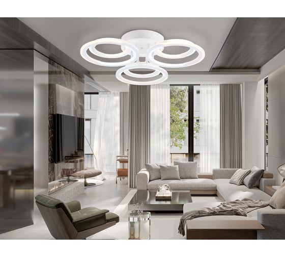 Потолочный светодиодный светильник Ambrella Light ACRYLICA FA8943