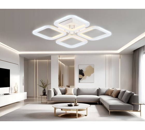 Потолочный светодиодный светильник Ambrella Light ACRYLICA FA8947
