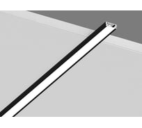 Комплект SWG SF-1506-BL профиль накладной, черный, П-образный, 2м, шт 00-00020193