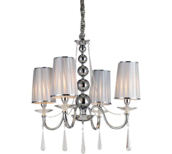 Подвесная люстра Lumina Deco Fabione LDP 1200-4 CHR 1