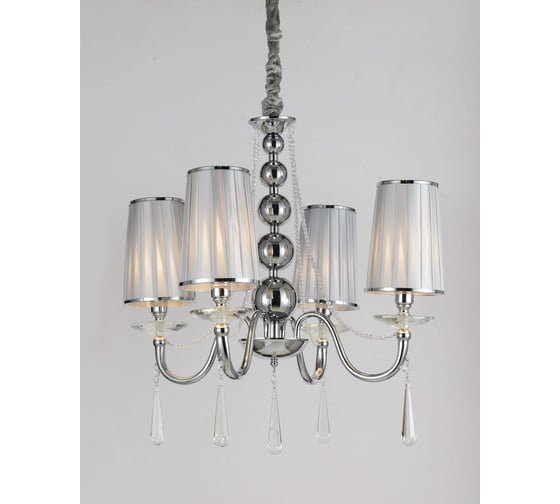 Подвесная люстра Lumina Deco Fabione LDP 1200-4 CHR