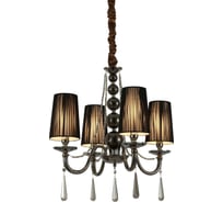 Подвесная люстра Lumina Deco Fabione LDP 1200-4 BK