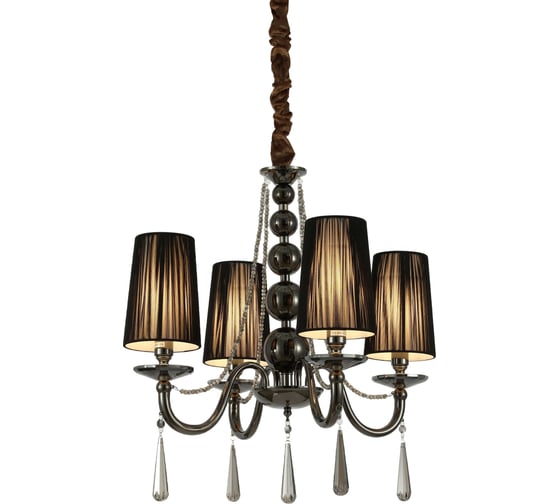 Подвесная люстра Lumina Deco Fabione LDP 1200-4 BK