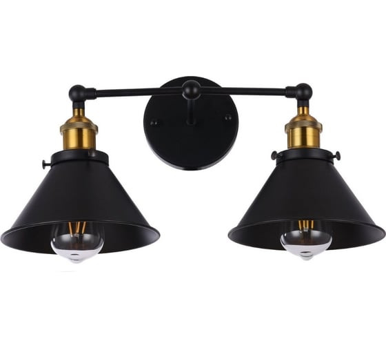 Настенный светильник бра Lumina Deco Gubi LDW B018-2 BK 1