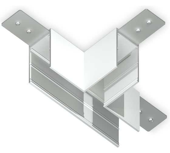 Коннектор Ambrella Light Т-образный для накладного шинопровода Magnetic 220V GL1035 1
