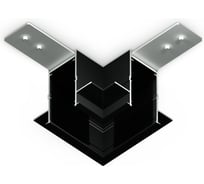 Коннектор Ambrella Light угловой для встраиваемого шинопровода Magnetic 220V GL1040
