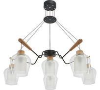 Люстра BayerLux 87211/6 E27 40Вт черный 70х70х38 см 5049754