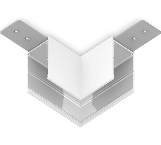Коннектор Ambrella Light угловой для накладного шинопровода Magnetic 220V GL1031 1