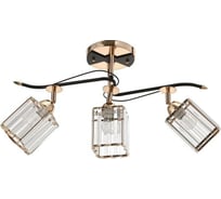 Люстра BayerLux 91229/3 E27 40Вт черный-золото 70х26х25 см 4901058