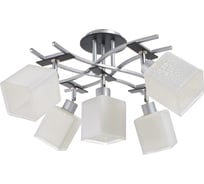 Люстра BayerLux 6591180/5 E27 40Вт серебро 60х60х24 см 4691579
