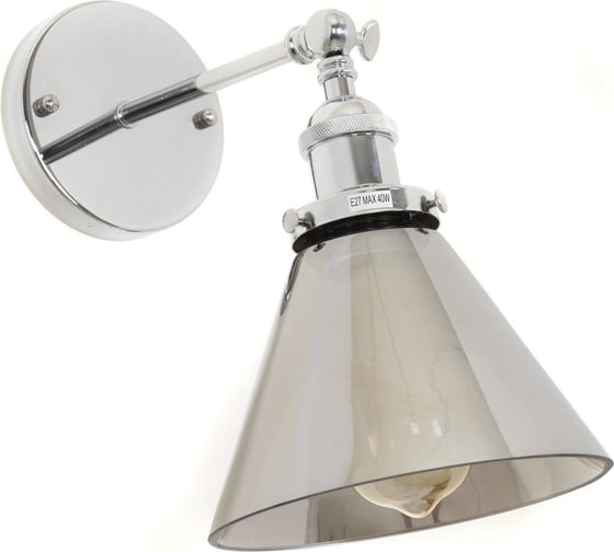 Настенный светильник бра Lumina Deco Nubi LDW 6801-1 CHR+GY 1