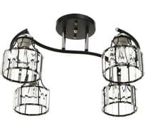 Люстра BayerLux 91243/4 E27 40Вт черный-хром 53х40х25 см 4901068