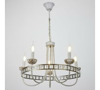 Люстра BayerLux 69647/5 E14 40Вт белый с золотой патиной 57х57х41 см 4942281