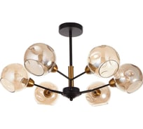 Люстра BayerLux 662487/6 E14 40Вт черный-бронза 65х65х38 см 4625944