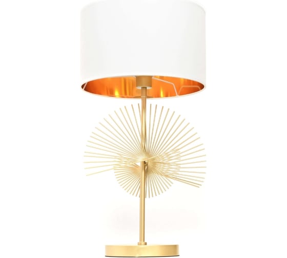 Настольная лампа Lumina Deco Fonti LDT 5534 GD+WT