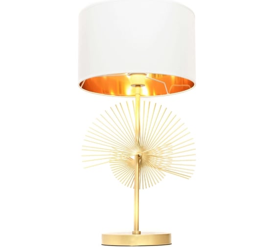 Настольная лампа Lumina Deco Fonti LDT 5534 GD+WT