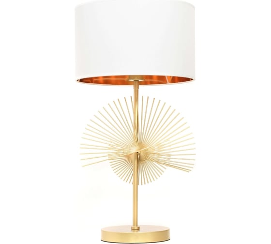 Настольная лампа Lumina Deco Fonti LDT 5534 GD+WT