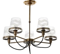 Люстра BayerLux 69641/5 E14 40Вт бронза 64х64х58 см 4942275