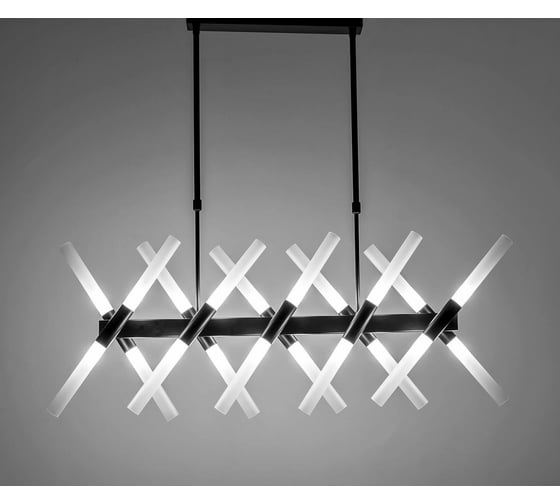 Подвесная люстра Lumina Deco Alford LDP 6036-20 BK