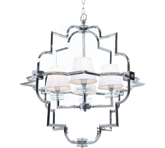 Подвесная люстра Lumina Deco Baltimore LDP 8020-4 CHR+WT