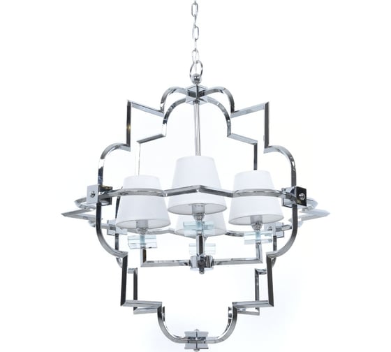 Подвесная люстра Lumina Deco Baltimore LDP 8020-4 CHR+WT