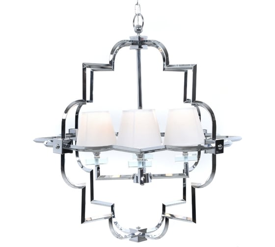 Подвесная люстра Lumina Deco Baltimore LDP 8020-4 CHR+WT