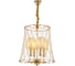 Подвесная люстра Lumina Deco Berton LDP 8013-4 F.GD 1
