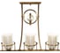 Подвесная люстра Lumina Deco Bronx LDP 1234-3 MD 4