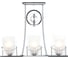 Подвесная люстра Lumina Deco Bronx LDP 1234-3 CHR 2