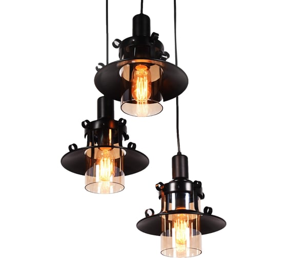 Подвесная люстра Lumina Deco Capri LDP 11328 B-3 BK 1
