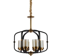 Подвесная люстра Lumina Deco Bonton LDP 1221-6 BK+MD