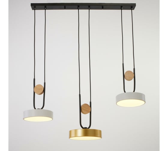 Светильник BayerLux 35446/3 LED 72Вт 3000-6000К белый-золото 70х18х26 см 4941247