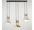 Светильник BayerLux 35446/3 LED 72Вт 3000-6000К белый-золото 70х18х26 см 4941247 2