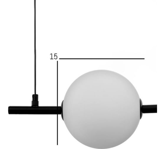 Светильник BayerLux 61123/3 LED 24Вт черный 80x15x120 см 5073756