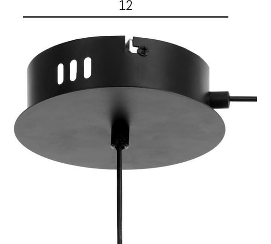 Светильник BayerLux 61123/3 LED 24Вт черный 80x15x120 см 5073756