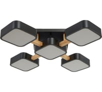 Светильник BayerLux 35449/5 LED 120Вт 3000-6000К черный 62х62х11,5 см 4941250
