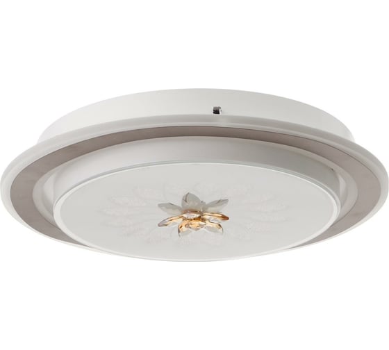 Светильник BayerLux 670013N LED 80Вт 3 режима 3000-6000К диммер белый-черный 50х50х9 см 4625976 1