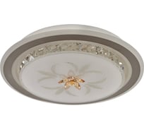 Светильник BayerLux 670012N LED 80Вт 3 режима 3000-6000К диммер бело-коричневый 50х50х9 см 4625975