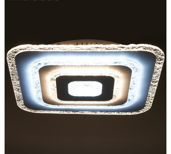 Светильник BayerLux с ПДУ 69532/1 LED 153Вт диммер белый 50,5х50,5х6,5 см 5036439