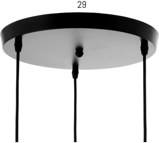 Светильник BayerLux 40389/3 E27 40Вт черный-медь 30х30х7-107 см 4964570