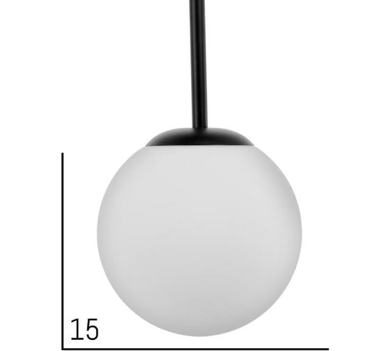 Светильник BayerLux 61117/2 E14 40Вт черный 40x15x120 см 5073750