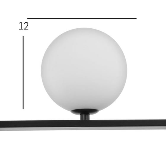Светильник BayerLux 61119/5 G9 20Вт черный 130x12x25 см 5073752