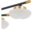 Люстра BayerLux 63413/6 LED 30Вт 4000К черный-золото 70х70х22 см 5043866 5