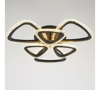 Люстра BayerLux с ПДУ 10023/6BK LED 126Вт 3000-6000К диммер черный 5177749