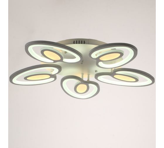 Люстра BayerLux 1094/5WT LED 80Вт 3000-6000K диммер белый 55х55 см 5310729