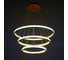 Люстра BayerLux "Орбита" 3x75W LED 3000K/4000K золото 50x50x30 см 2595287 3