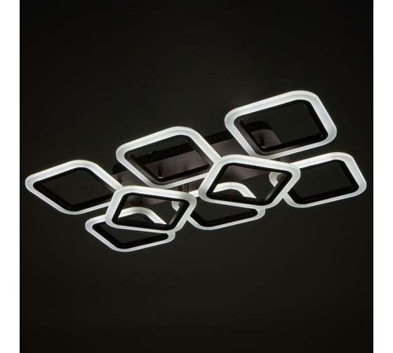 Люстра BayerLux с ПДУ 71174/8 LED 144Вт диммер 3000-6000К кофе 164,5х40,5х12 см 4934958